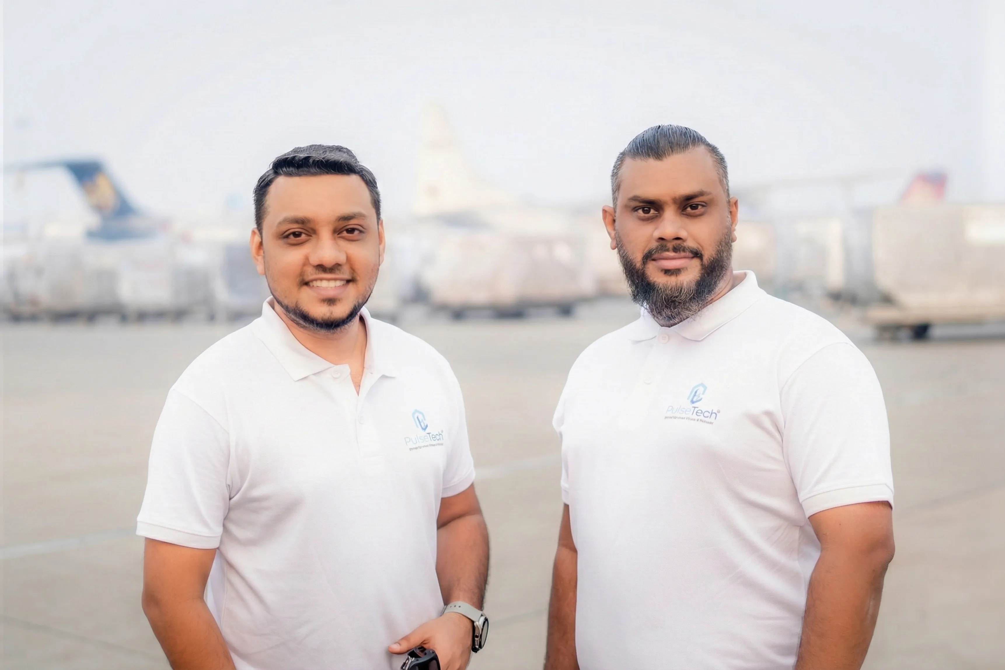 PulseTech co-founders Kazi and Raafi